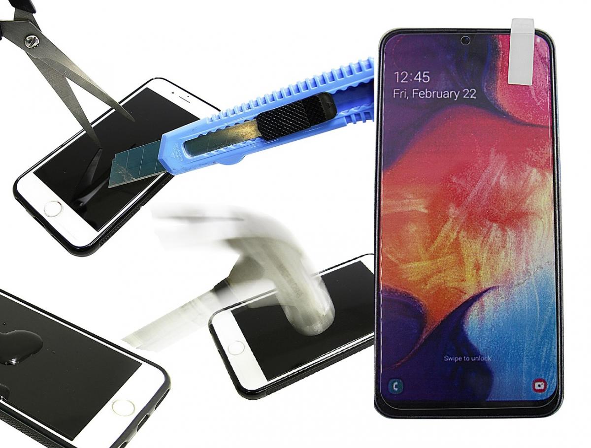 Panserglas Samsung Galaxy A50 (A505FN/DS) Mobiltasken.dk